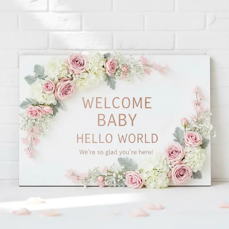 Baby Shower Sign